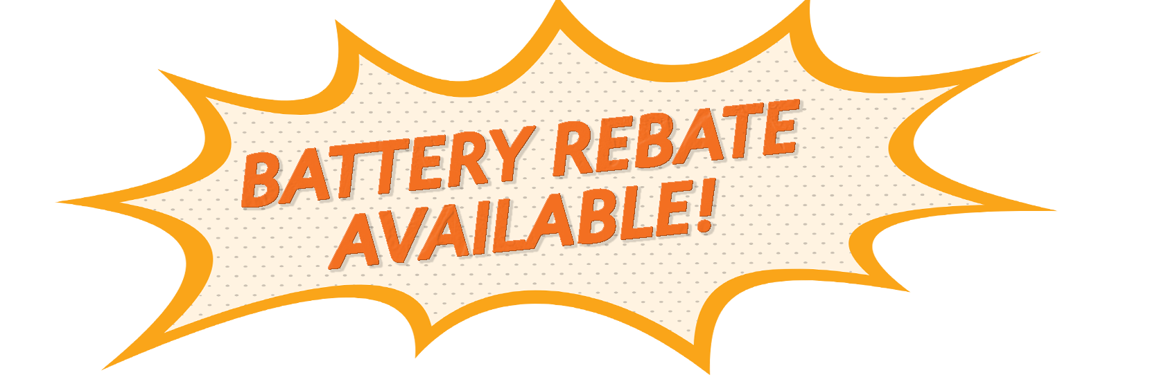 Rebate Available