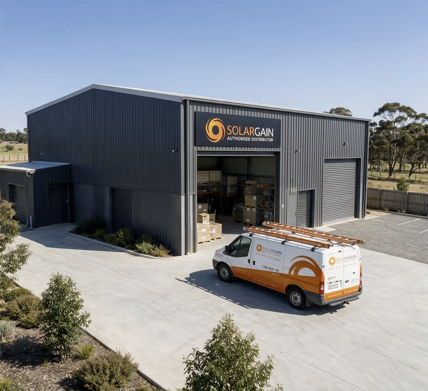 Solargain solar installation team