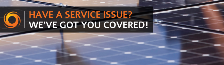 Have a service issue? We’ve got you covered!