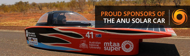 Proud Sponsors of the ANU Solar Car