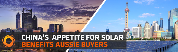 China’s appetite for solar benefits Aussie buyers