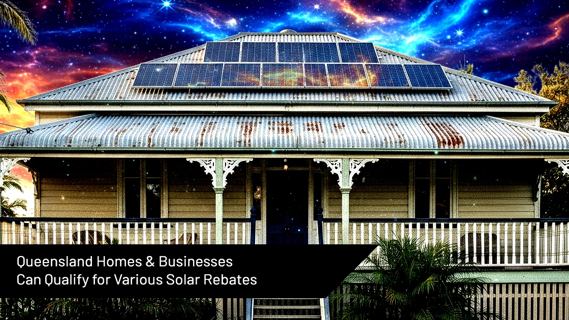 QLD home and business solar rebates