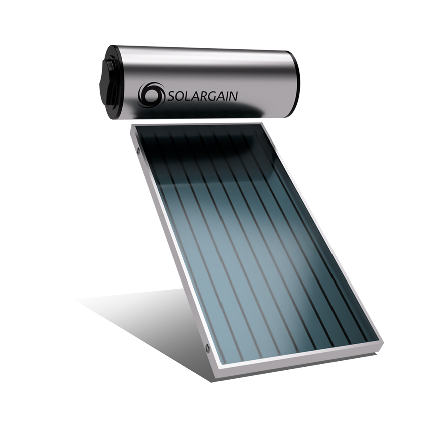 Slimline Solar hot water 200L 