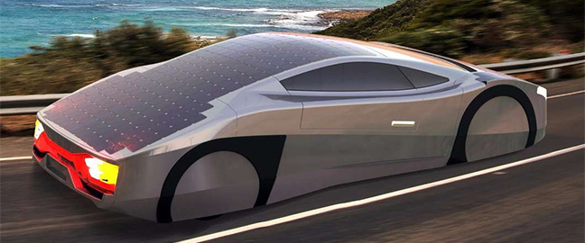 The Solar Powered Car That Never Stops Driving