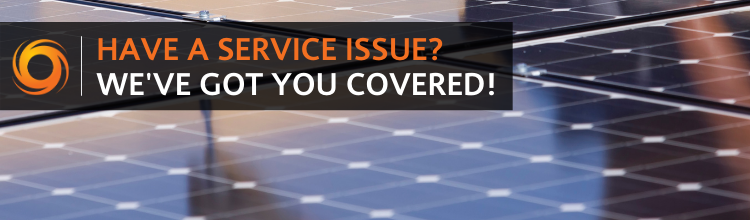 Have a service issue?  We’ve got you covered!