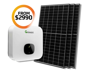 Solar 6.6kW from $2990