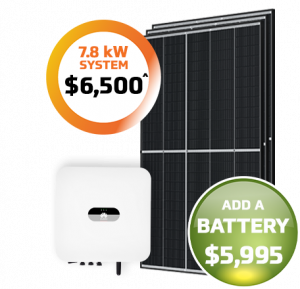7.8 kW System for $6500