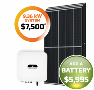 9.36 kW System for $7,500
