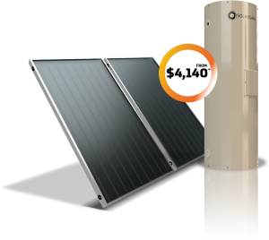 Switch to solar hot water $4140