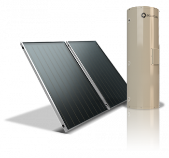Hot Water Solargain Ground Mount 315L Twin Panel 