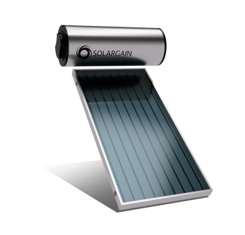 Slimline Solar hot water 200L