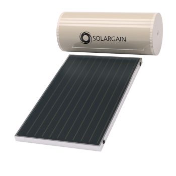 Solargain Roof Mount 300L Single Panel with Gas Booster