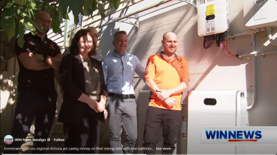Press Release Cheaper Home Batteries programme in regional Victoria