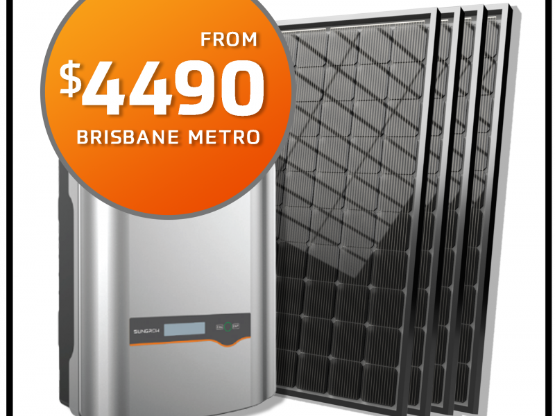 Go solar from just $4490*