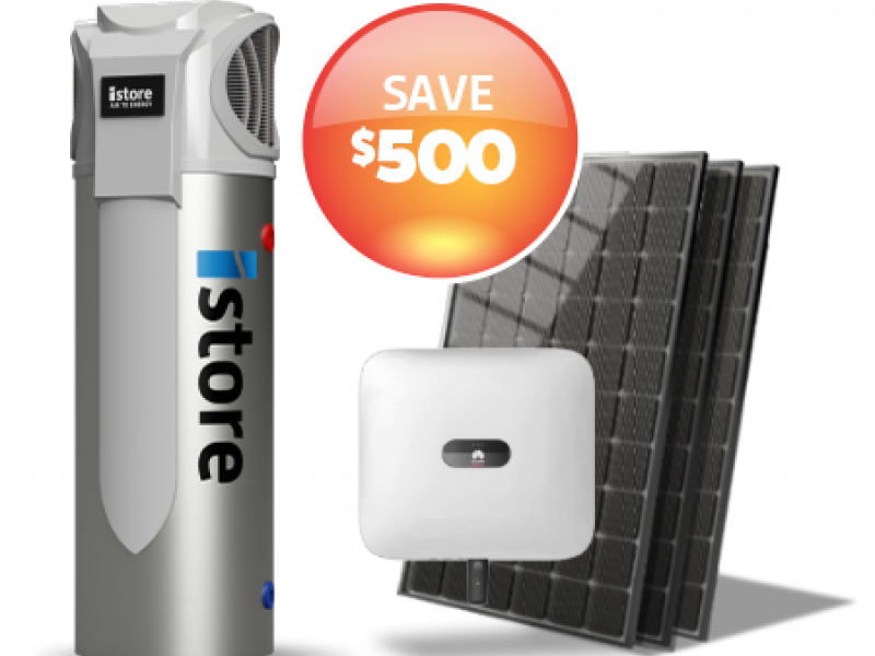 5kW Solar plus iStore Special Offer