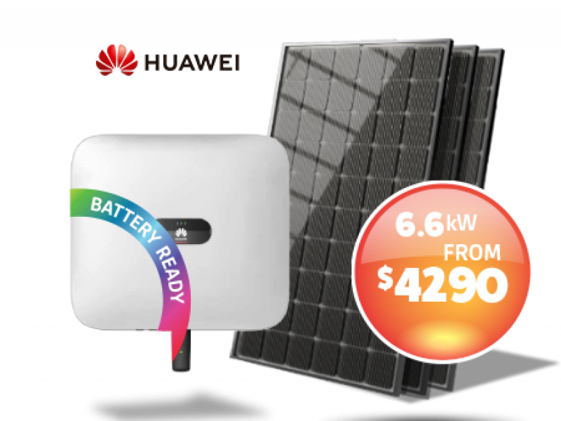 Huawei Hybrid Solar Package - Battery Ready