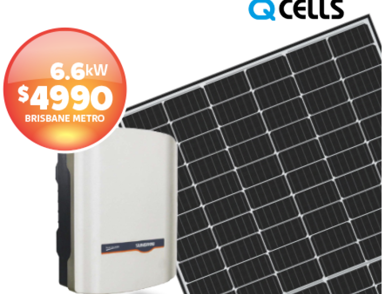 QCELLS SunGrow Solar Panels Package