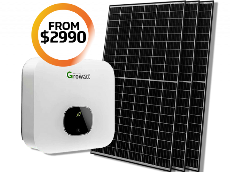 Solar 6.6kW from $2990