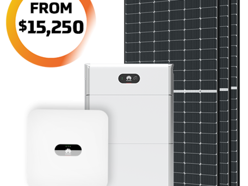 Battery and solar for $15,250