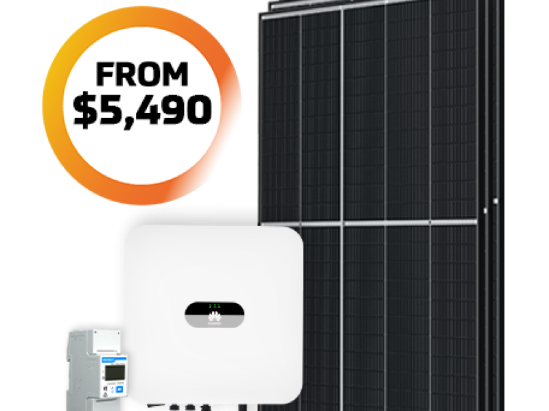 8 kW Hybrid Solar Package
