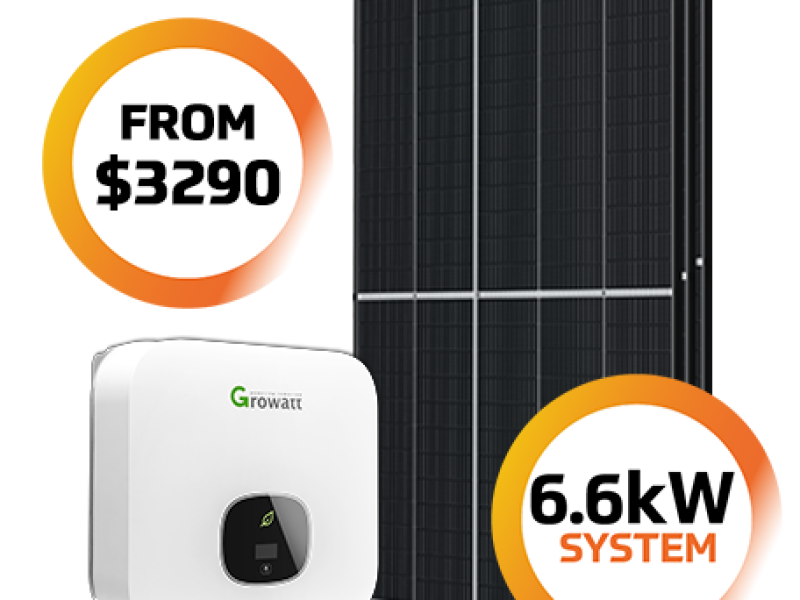 6.6kW from $3290