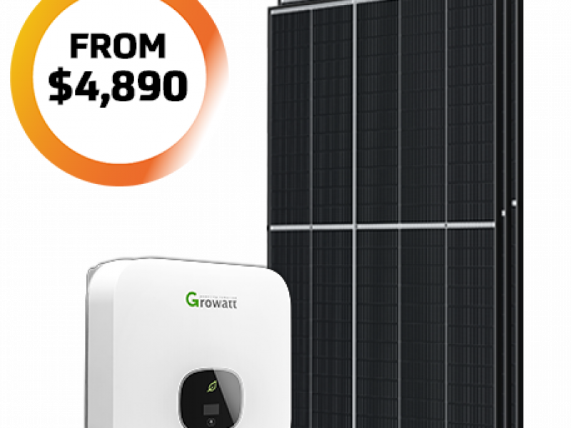 Kickstarted 6.4kW Solar $4,890