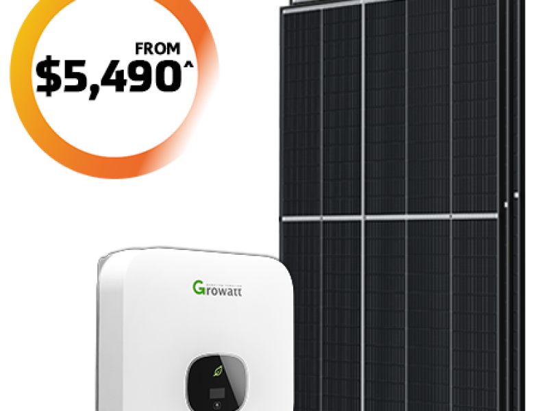 Get Started with Solar $5,490