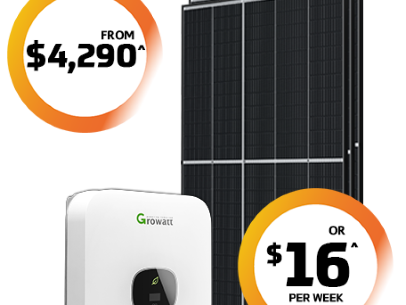 6.6 kW from $16 a week
