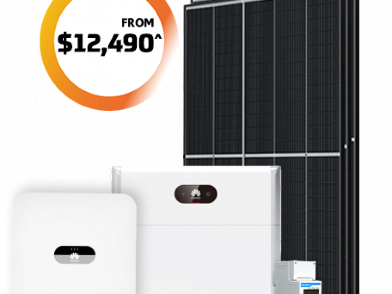 Solar & Battery Combo $12,390