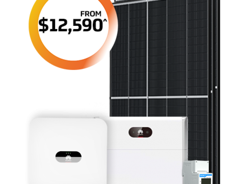 6.6 kW Battery & Solar Combo