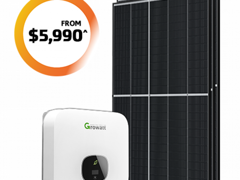 Get Started with Solar $5,990