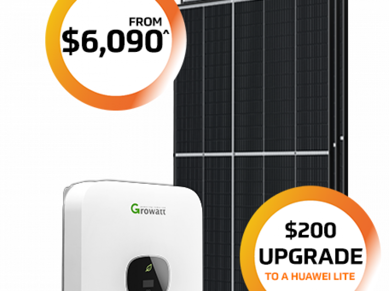 Get Started with Solar $6,090