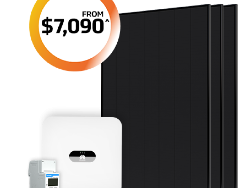 Premium All-Black Solar $7,090
