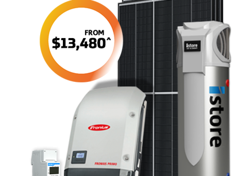 iStore Hot Water & 10kW Solar Freedom
