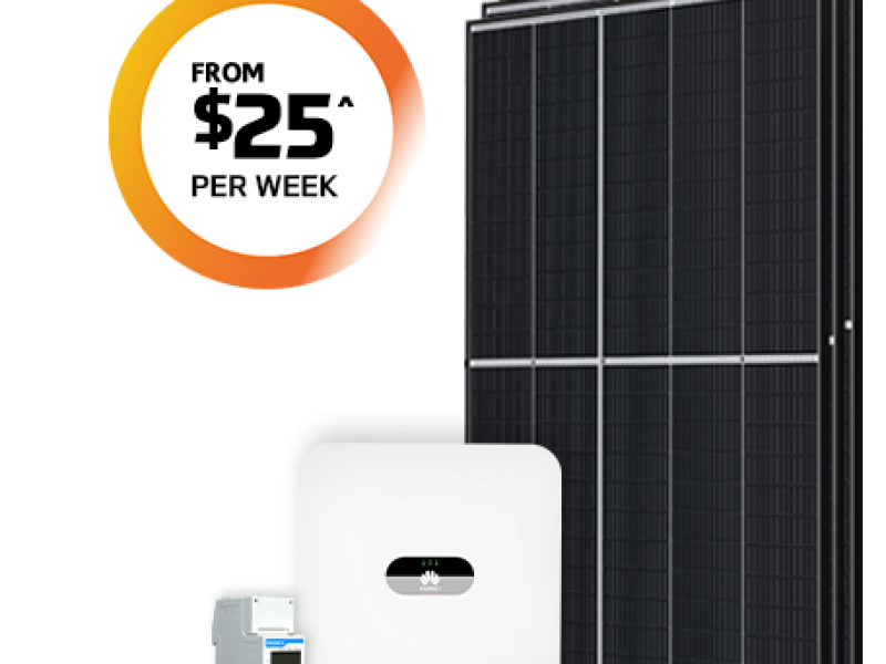 6.6kW Solar from $25 per week