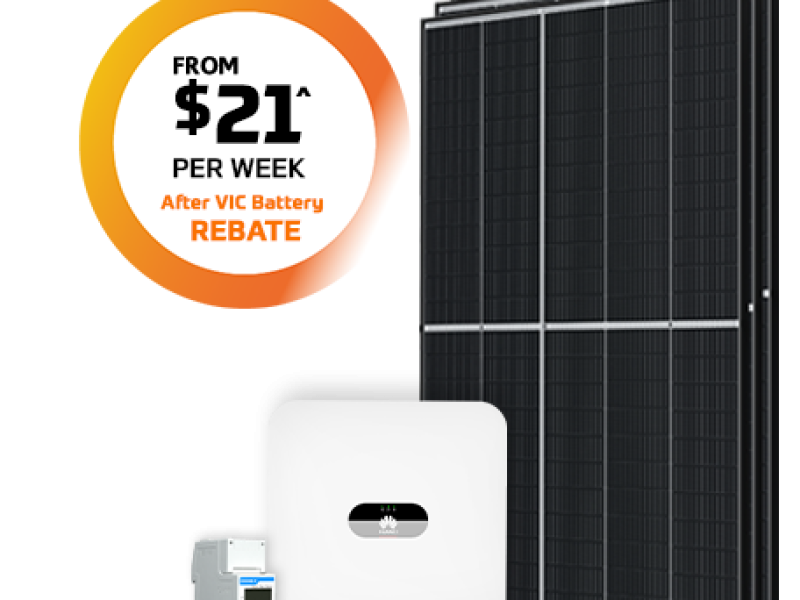 6.6kW Solar from $21 per week