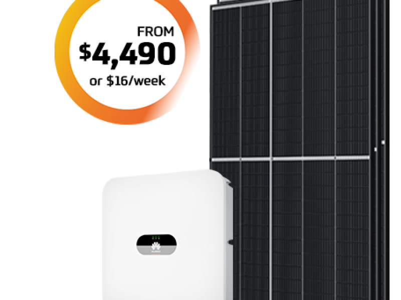 Cut price solar from $4,490