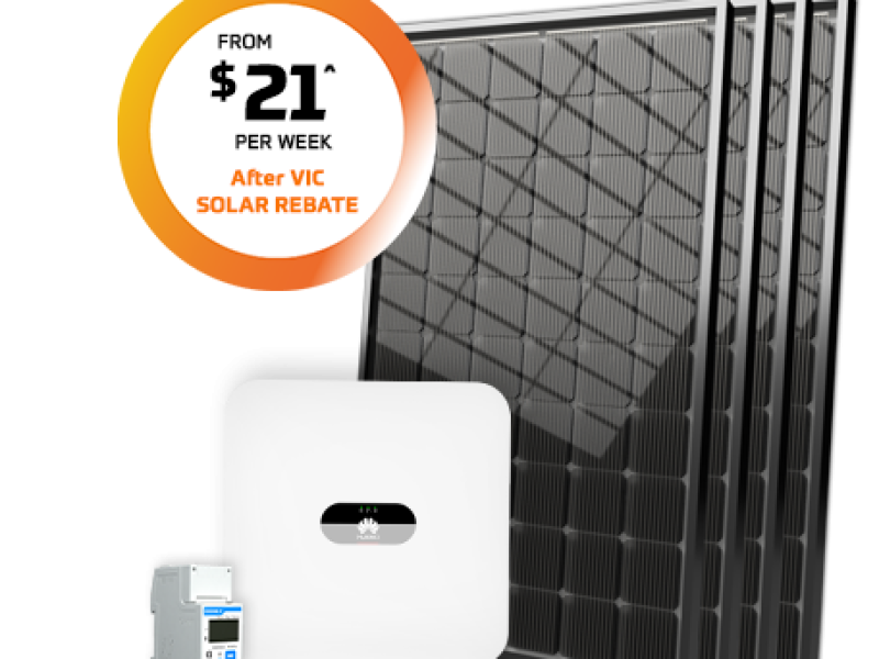 Solar from $21 per week 