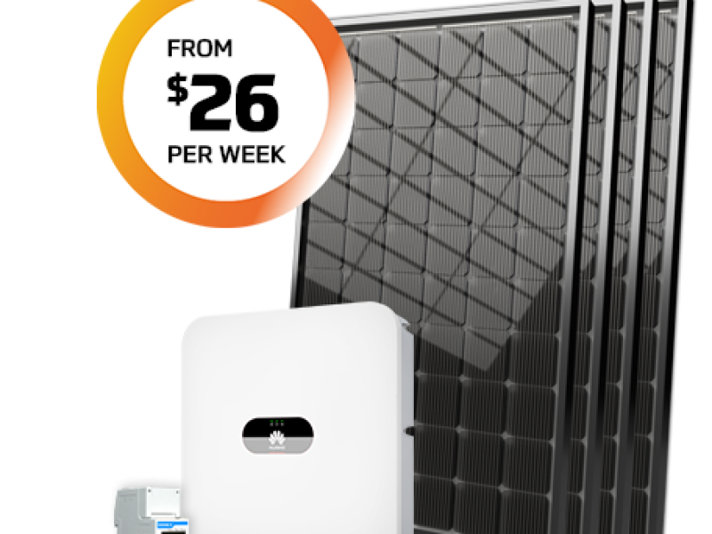 Battery Ready Solar from $26 per week