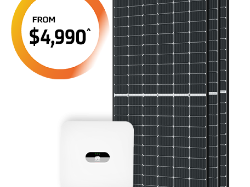 Cut-Price Solar from $4,990*