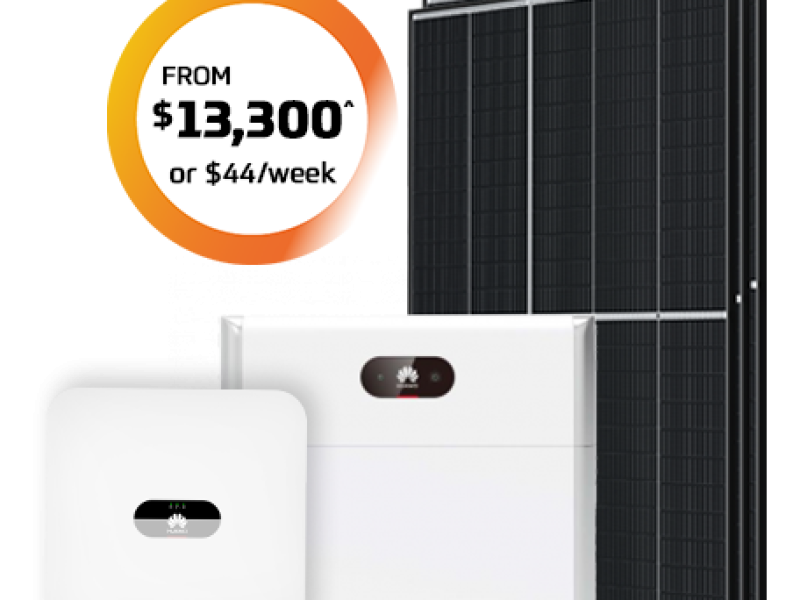 Home Saver Battery Package from $13,300* or $44* per week