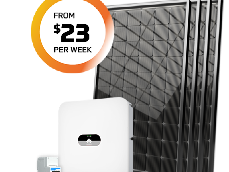 Battery Ready Solar from $23 per week