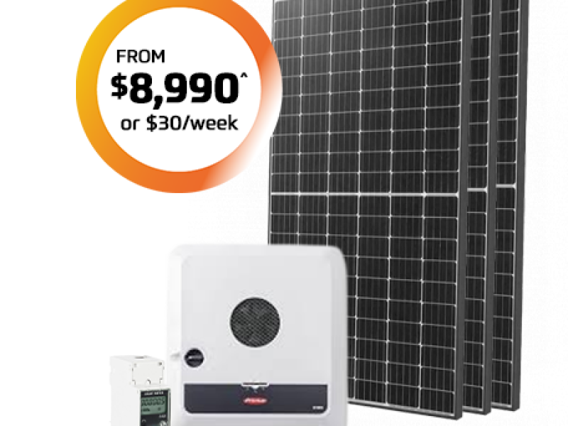 7.88kw European Solar Package from $8,990* or $30* per week