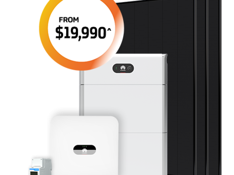 10.3kw Solar with Battery Package from $19,990*