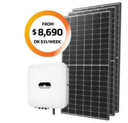 Huawei inverter with solar panels