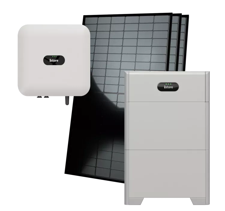 solar package with battery